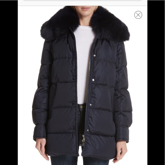 Moncler Mesange Quilted Down Coat W 